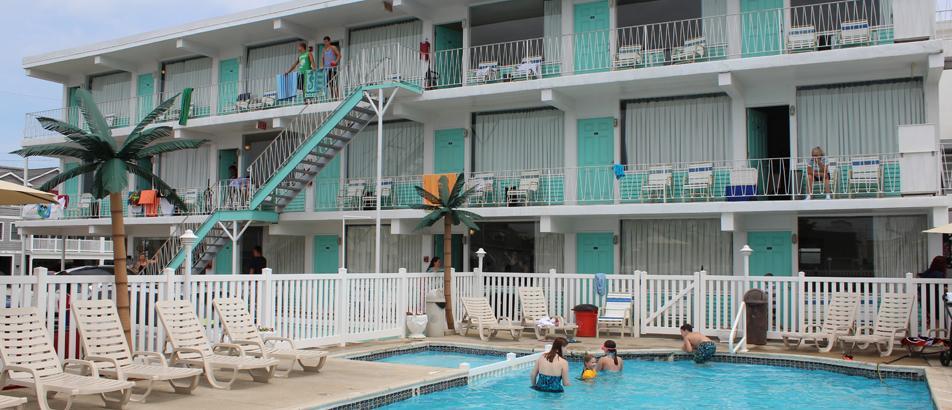 Island Breeze Motel North Wildwood Exterior foto