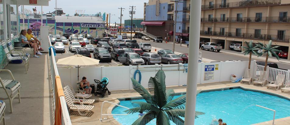 Island Breeze Motel North Wildwood Exterior foto