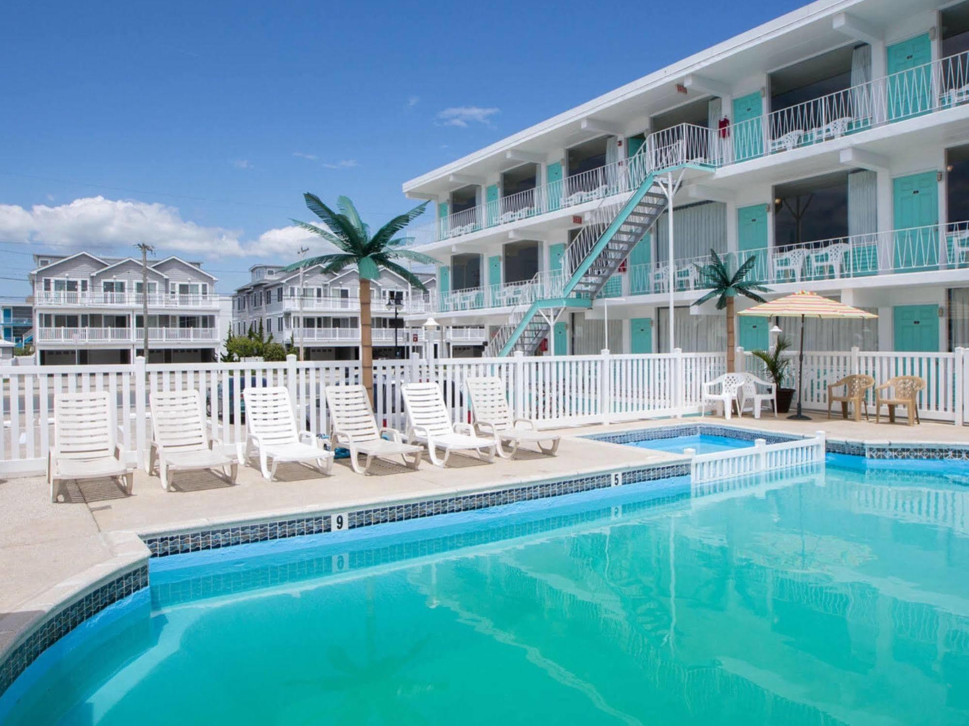 Island Breeze Motel North Wildwood Exterior foto
